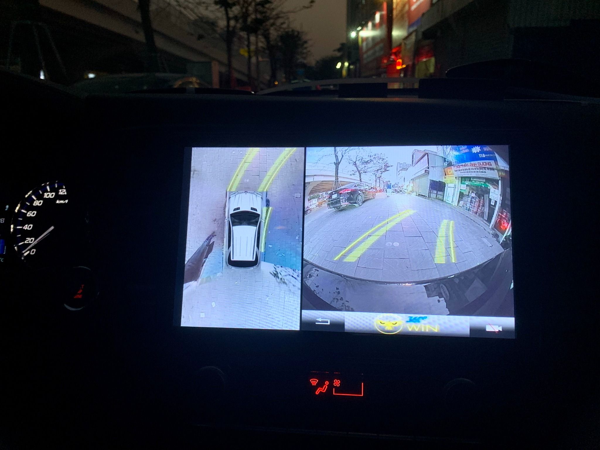 Camera 360 độ Owin Xe Outlander -  Quan Sát Toàn Cảnh Lái Xe An Toàn