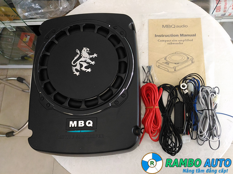 Loa sub gầm ghế MBQ 10Inch