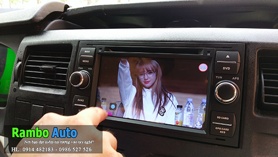 Màn hình  Transit 2007 - 2011 | Đầu DVD Kiri  Ford Transit