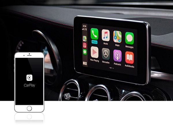 Thiết bị nâng cấp màn hình DVD lên màn Android cao cấp NTG4.5 [CarPlay & Android Auto] cho xe Mercedes E Class