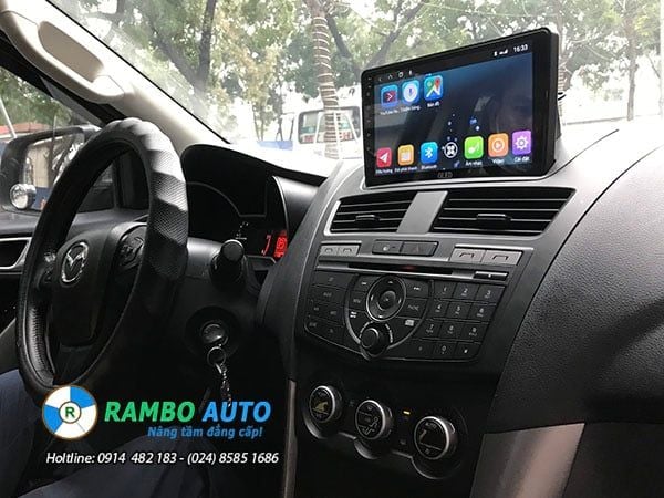 Màn Hình Adroid Oled C2 xe Mazda BT50