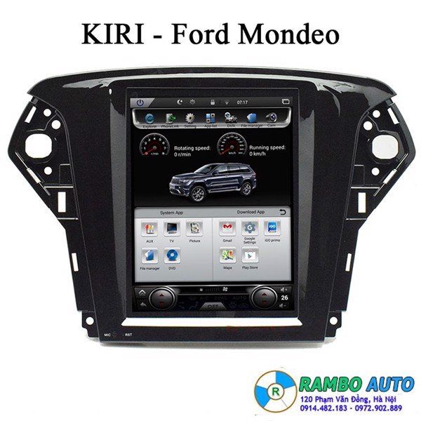 Màn Hình | Đầu Kiri Ford Mondeo 2007 - 2012 10.4 inch