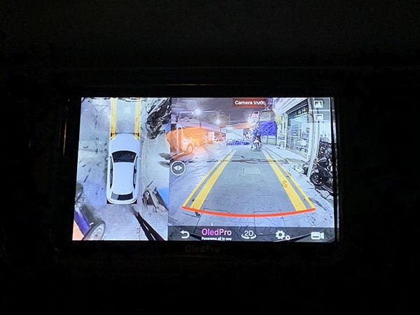 Màn Hình Android Liền Camera 360 Xe Honda HRV ( Mã: Oledpro X5s)