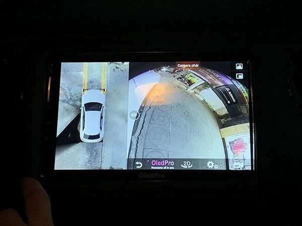 Màn Hình Android Liền Camera 360 Xe Honda HRV ( Mã: Oledpro X5s)