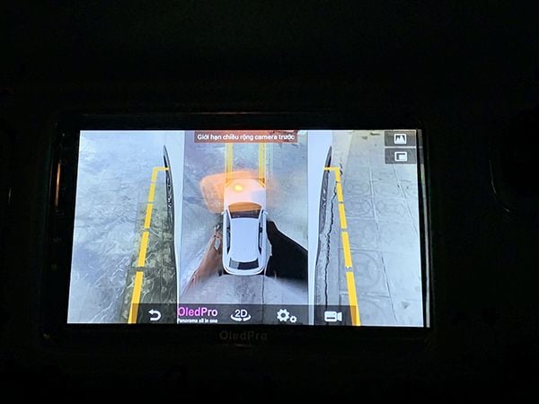 Màn Hình Android Liền Camera 360 Xe Honda HRV ( Mã: Oledpro X5s)