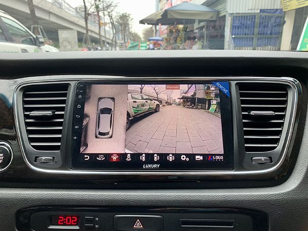 Màn Hình Android Luxury Tích Hợp Camera 360 Xe Sedona