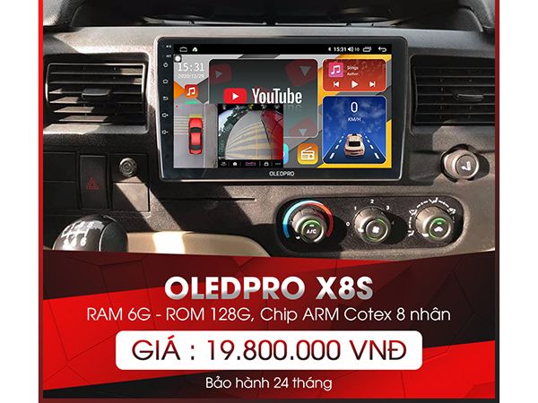 Màn Hình Android Oled Pro X8s - RAM 6G, ROM 128G Sim 5G Siêu Khủng