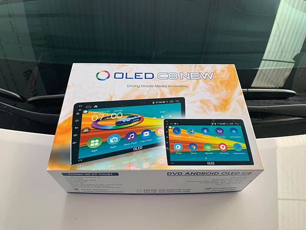 Màn hình Android xe Ford Transit ( Mã Oled C8 New cấu hình cao)