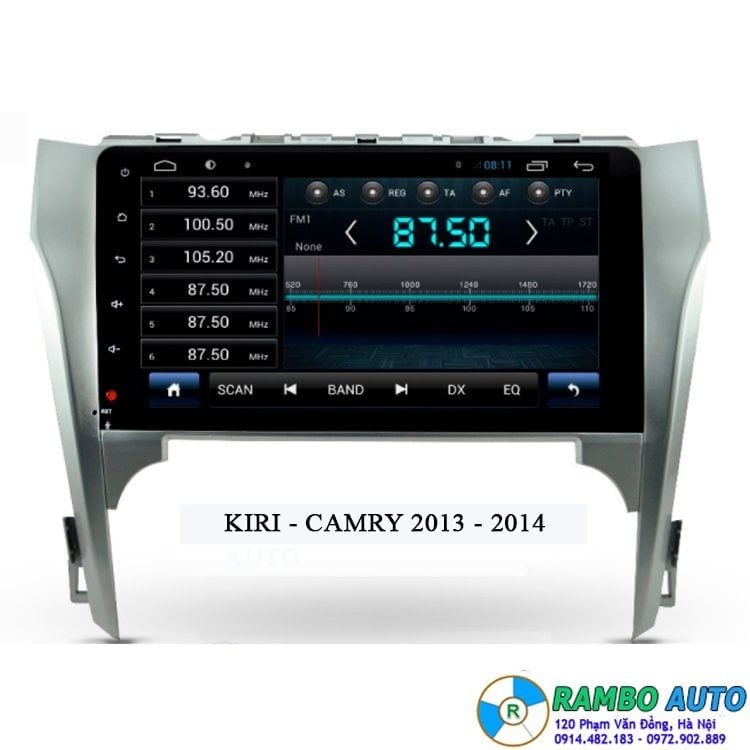 Màn hình xe Toyota Camry 2013 - 2014 | Màn hình KIRI cao cấp