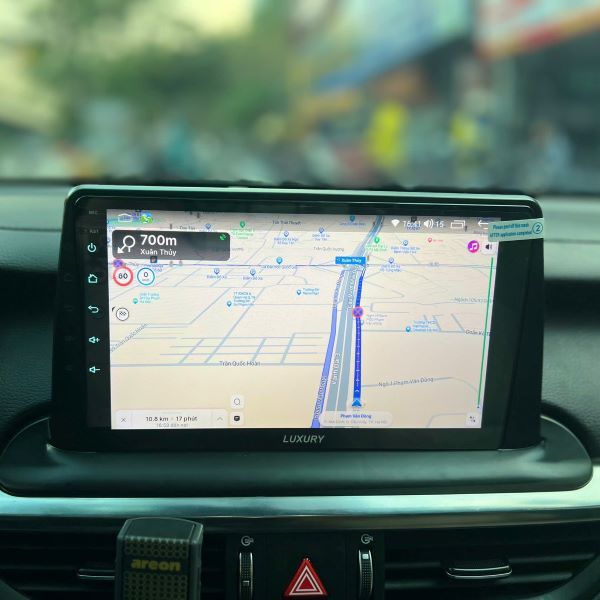 Màn hình Kia Cerato 2024 liền camera 360 toàn cảnh