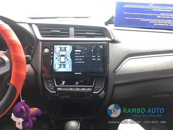 Màn hình DVD xe Honda Brio 2019