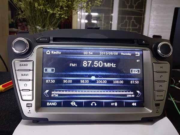 Màn hình Hyundai Tucson 2009 - 2014 - DVD Cusp