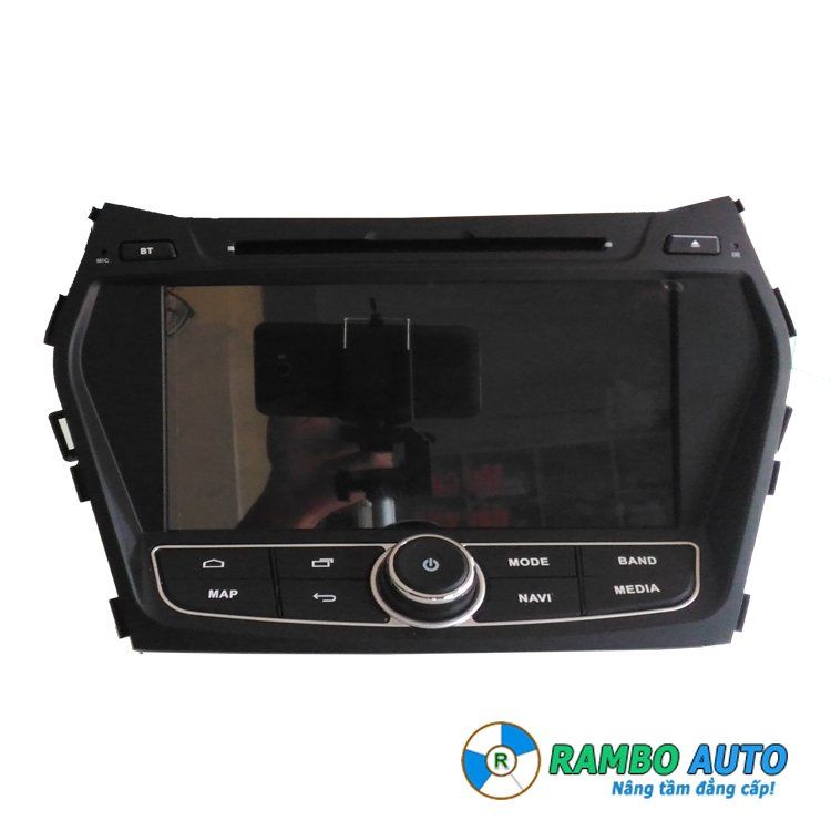 Màn hình DVD Kiri xe Hyundai Santafe 2013 + (Không có Canbus)