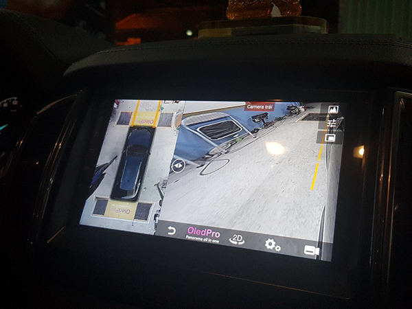 Màn hình Android liền camera 360 xe Everest (Oledpro X5s)