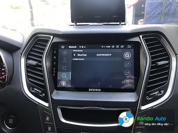 Màn hình Zestech Z800 Pro xe Hyundai Santafe