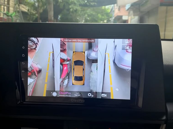 Màn hình Android tích hợp camera 360 xe Seltos