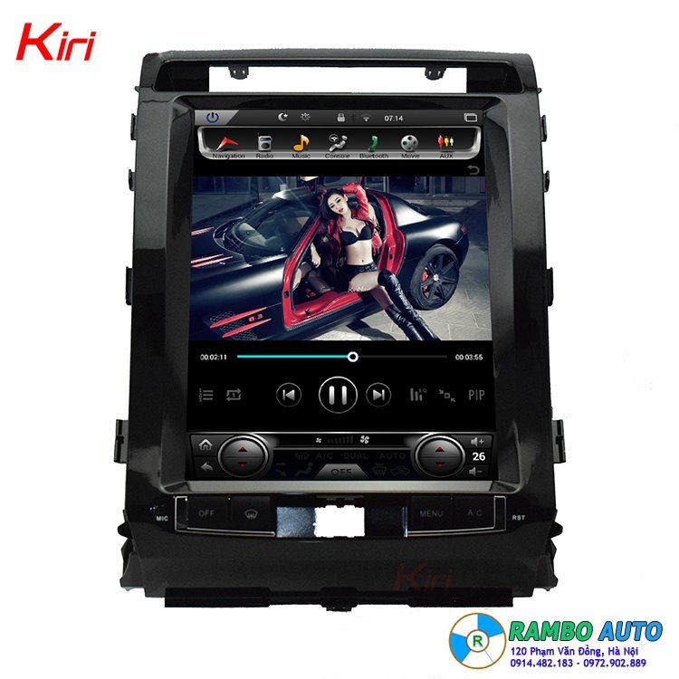 Màn Hình | Đầu DVD Kiri Toyota Prado 2012 - 2015