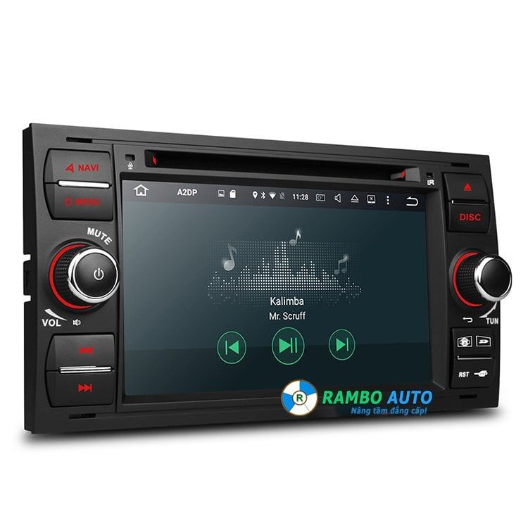 Màn hình  Transit 2007 - 2011 | Đầu DVD Kiri  Ford Transit