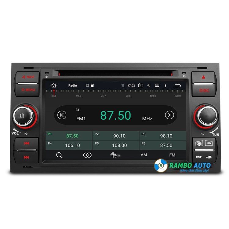 Màn hình  Transit 2007 - 2011 | Đầu DVD Kiri  Ford Transit