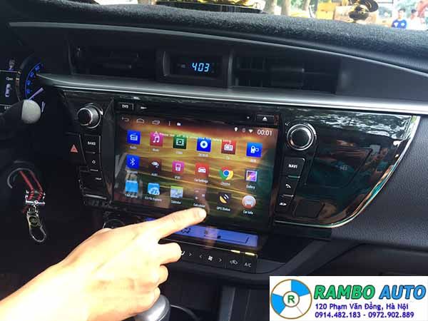 Màn hình xe Fortuner | DVD Android S160