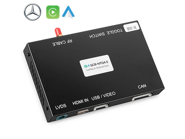 Thiết bị nâng cấp màn hình DVD lên màn Android cao cấp NTG4.5 [CarPlay & Android Auto] cho xe Mercedes E Class