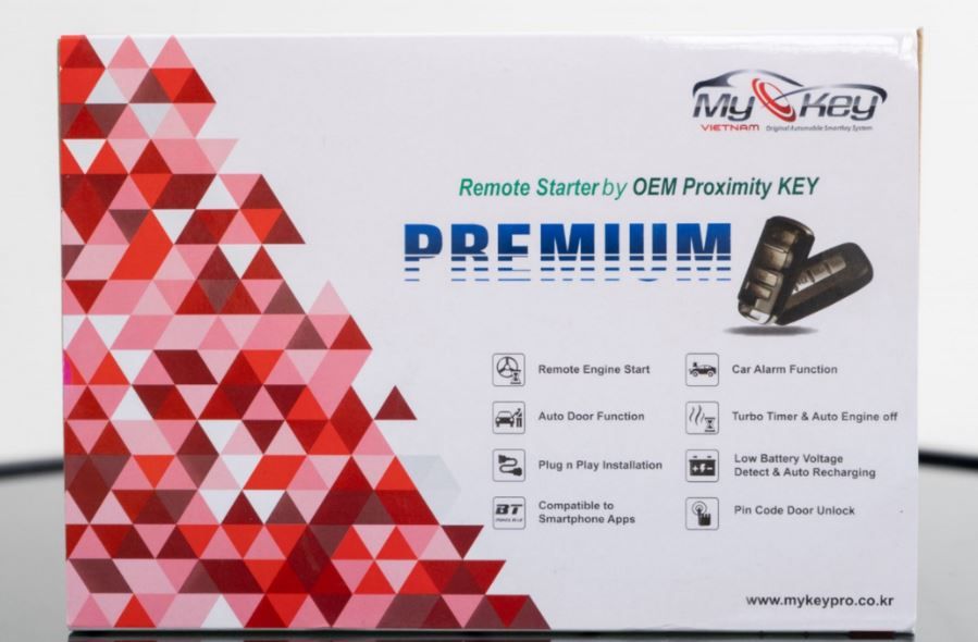 Chìa Khóa Thông Minh Mykey Premium Xe Hyundai Santafe