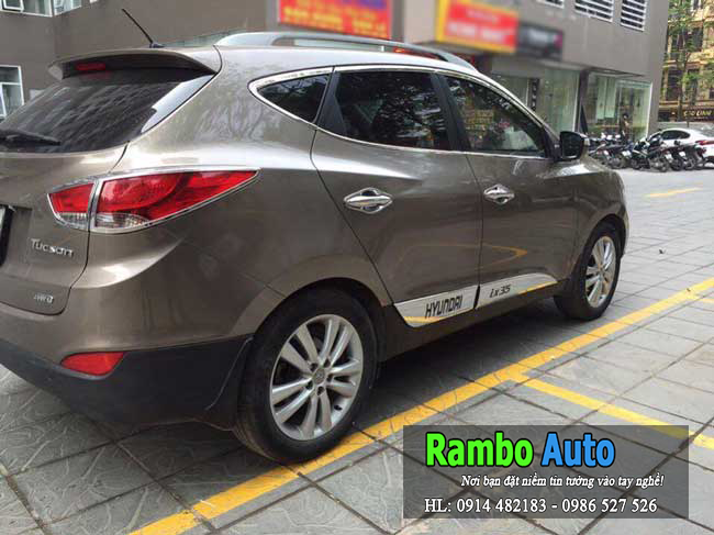 Nẹp sườn cho xe Hyundai Tucson