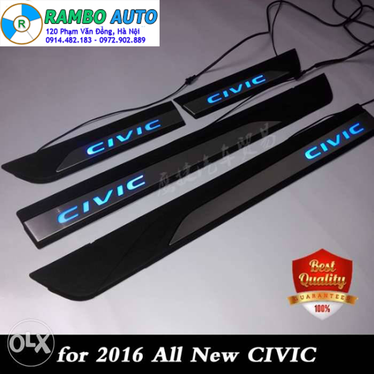 Nẹp bước chân xe Civic