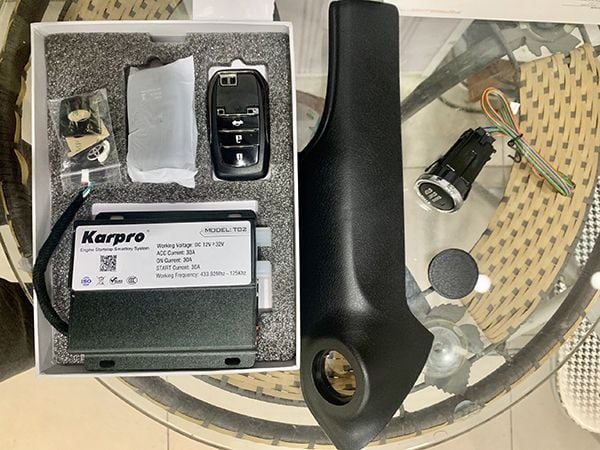 Chìa khóa thông minh Smartkey Startstop Karpro cho Landcruiser Prado 2021