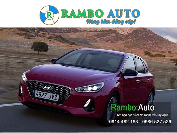 Dán phim cách nhiệt xe Hyundai i30 - Llumar