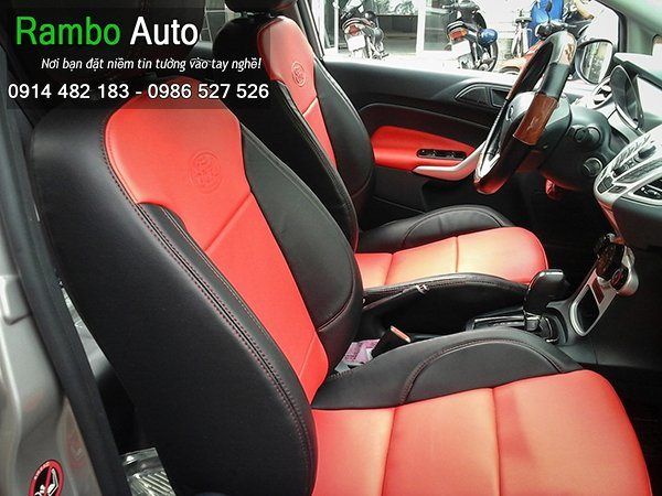 Bọc ghế da xe Ford Fiesta