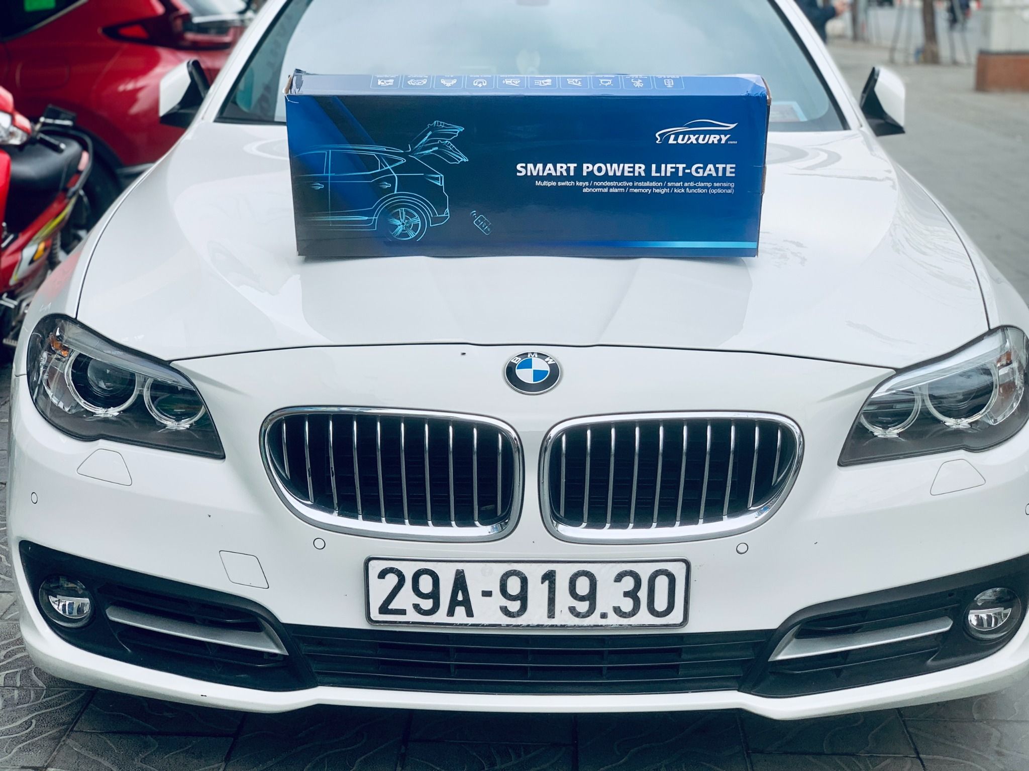 Độ cốp điện tự động xe BMW 528i bộ 2 ty