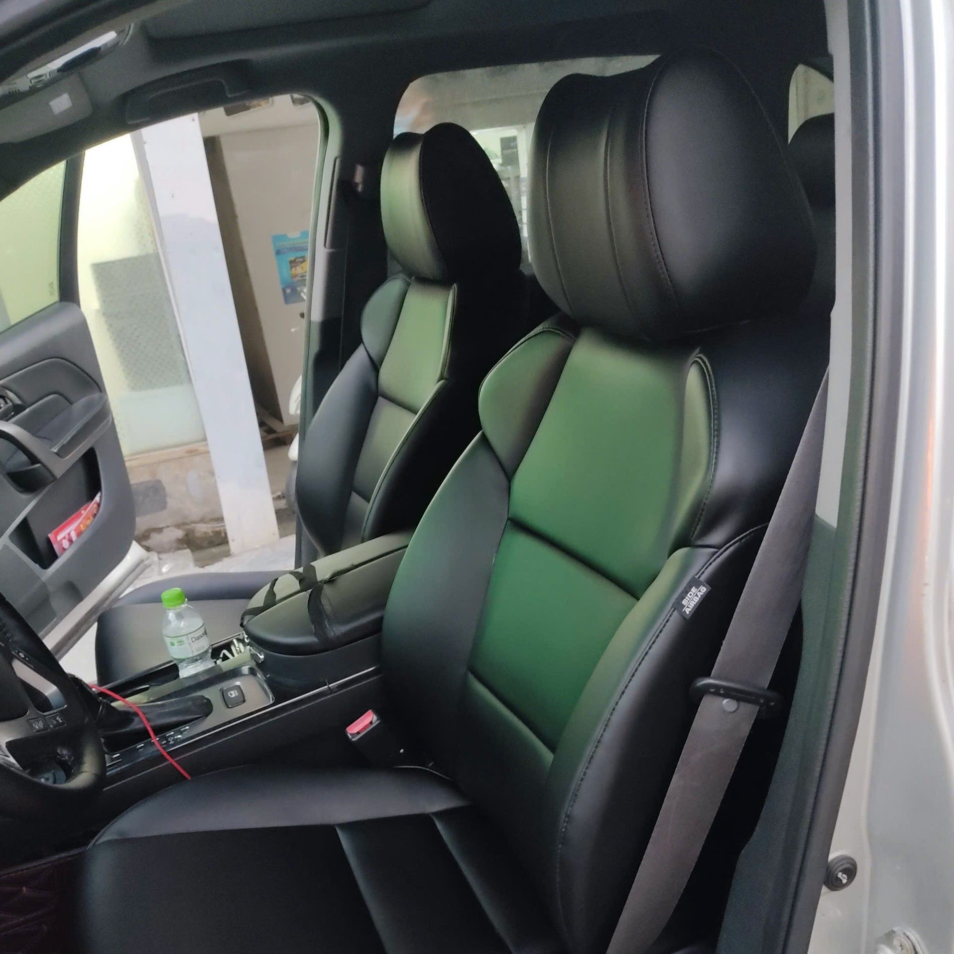 Bọc ghế da Nappa + khâu da vô lăng cho xe Honda Acura
