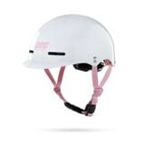 Nón POC P20 - Trắng Chữ Hồng