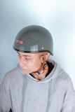 Nón 1/2 BULLDOG GANGSTER - Xi Măng Bóng