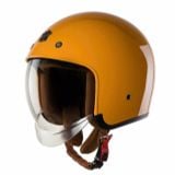 Nón 3/4 ROYAL M139 Kính Âm - Vàng Bóng