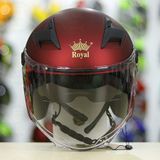 Nón Royal M268 - Màu Đỏ Nhám