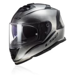  MŨ FULLFACE LS2 FF800 STORM - Xám Xướt Bóng 