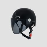 Nón Falcon F18 Trẻ Em - Đen Bóng