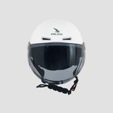 Nón Falcon F18 Trẻ Em - Trắng Bóng