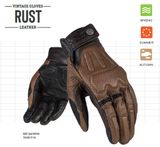 Găng Tay Da Cao Cấp LS2 RUST MAN - Da Nâu