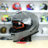 MŨ FULLFACE LS2 FF800 STORM II EVO - Xi Măng Bóng