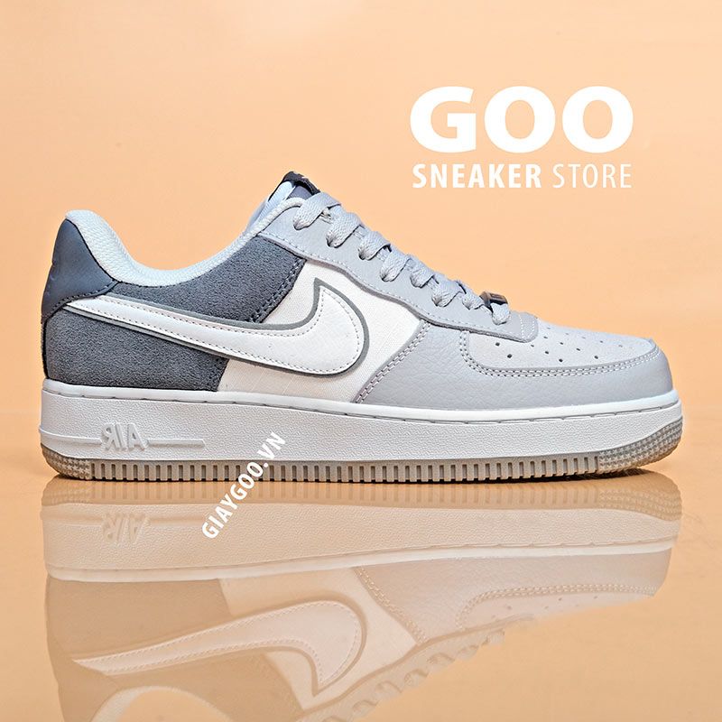 Triple grey air force 1 deals