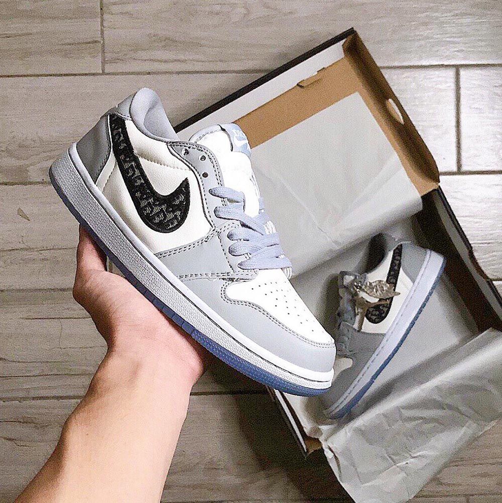 Nike Air Jordan 1 Low x Dior Grey