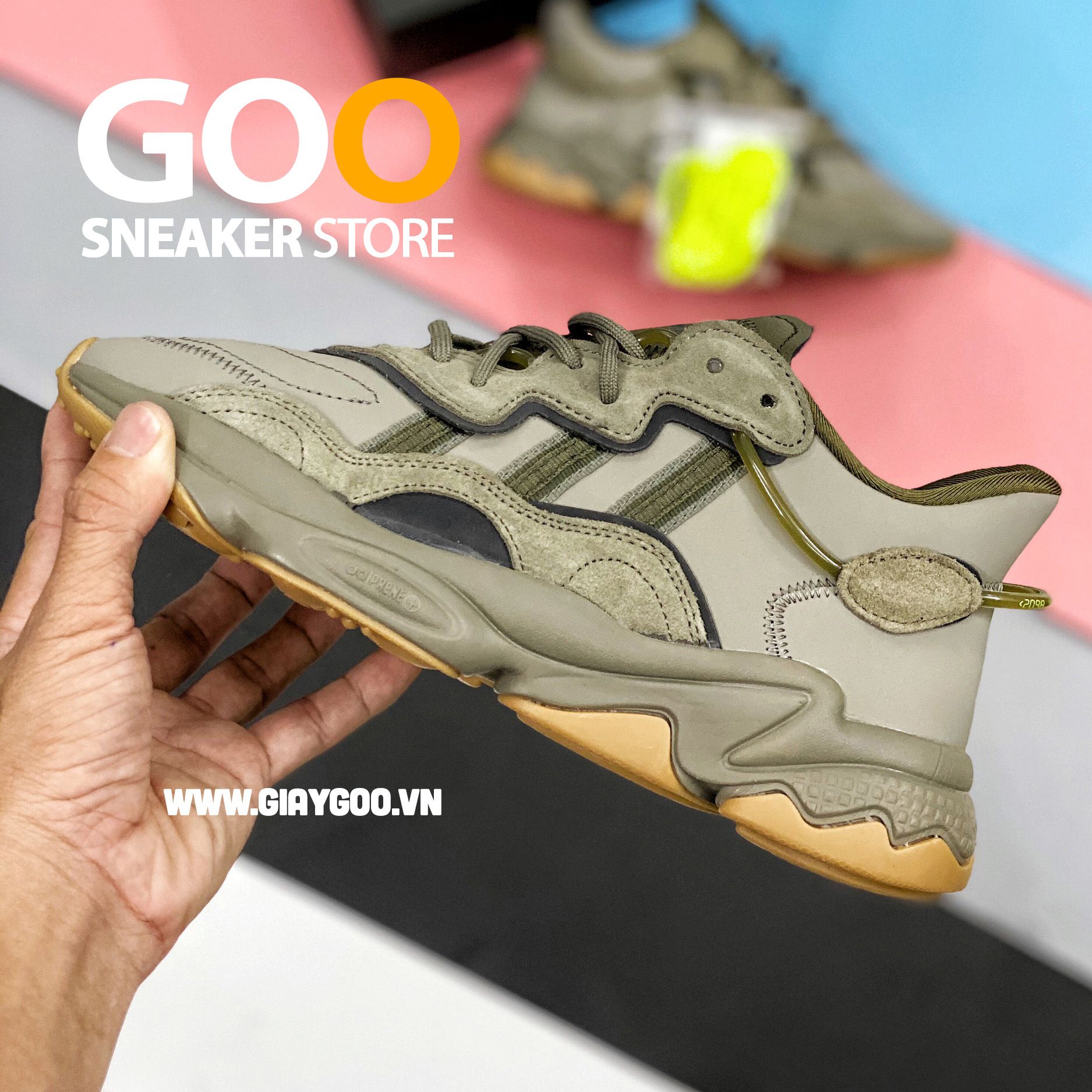  Adidas Ozweego Trace Cargo Green 1:1 