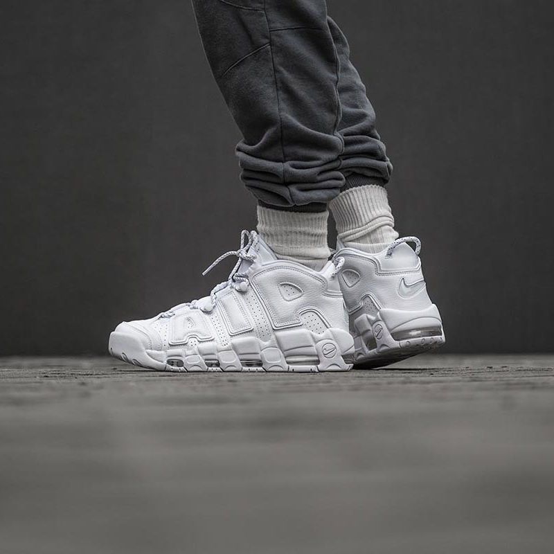  Nike Uptempo all white REP 