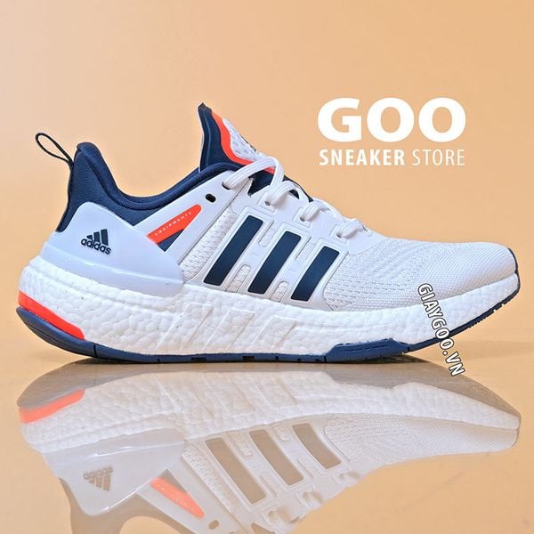 Adidas EQT Plus Boost Trắng cam rep 11 siêu cấp