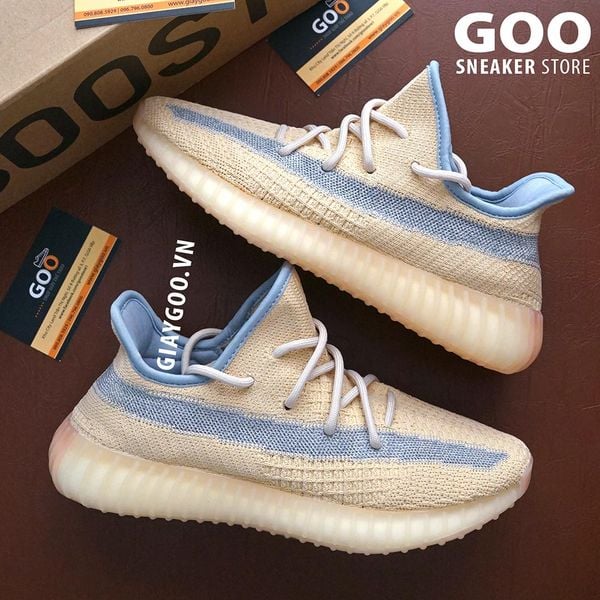 adidas yeezy 350 v2 linen reflective nam nữ 1:1