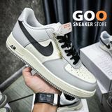  Air Force 1 custom Grey Black (Nike by you) Like Auth 