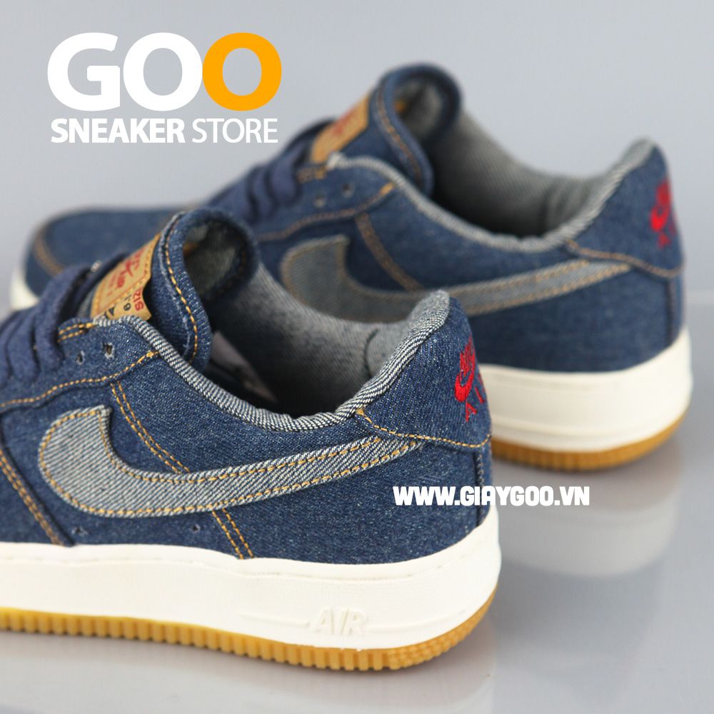  Nike Air Force 1 Levis Jean PK GOD 